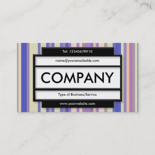 Cartão De Visita Painel de na moda II - Faixa 08