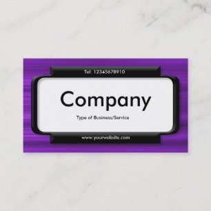 Cartão De Visita Painel na moda - Textura Roxa Bruta