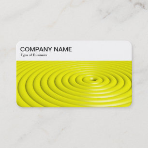 Cartão De Visita Painel superior - Anéis concentrados - Carro comer