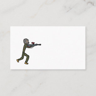 Cartão De Visita Paintball