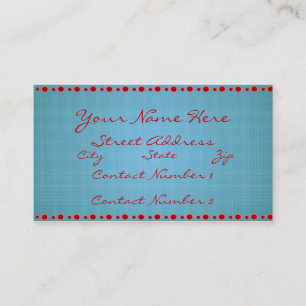 Cartão De Visita País acolhedor