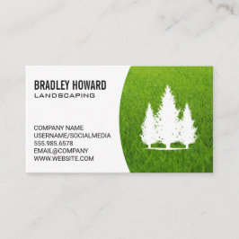 Cartão De Visita Paisagismo | Árvores Altas e Amarradas