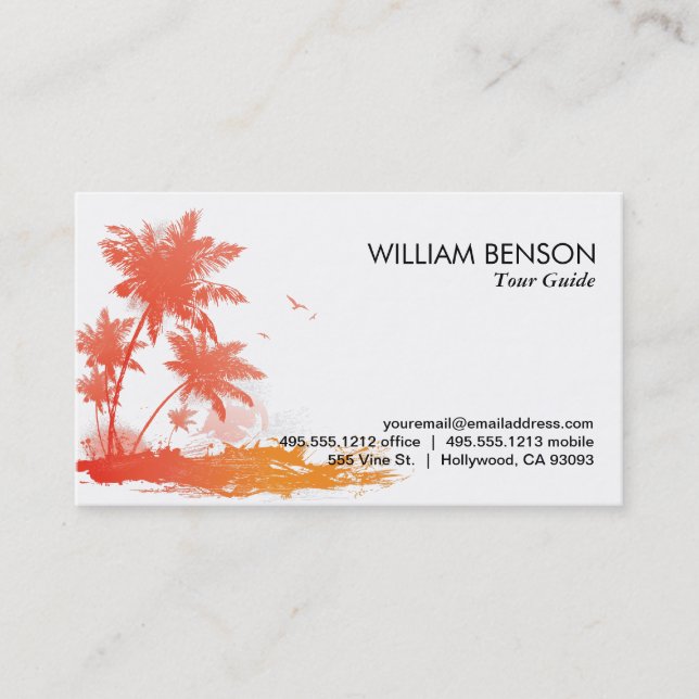 Cartão De Visita Palmeiras (cor) (Frente)