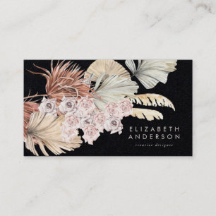 Cartão De Visita Pampas Stylist Professional Onyx Premium