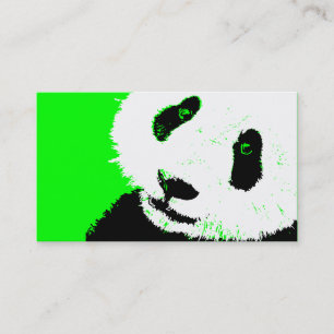 Cartão De Visita panda.