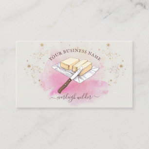 Cartão De Visita Panificação Produtos para pastelaria Chef Ingredie