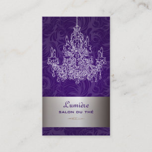 Cartão De Visita Panos de fundo Damask Lustres PixDezines