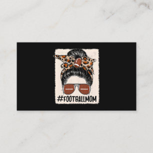 Cartão De Visita pão bagunçado futebol mama feliz mordomo dia leopa