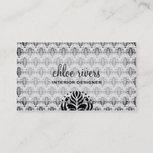 Cartão De Visita PAPEL DE PAREDE das CINZAS 311-ELEGANT