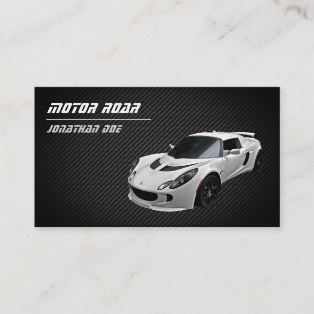 Cartão de visita para automóveis (Frente)