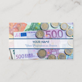 Cartão De Visita Para banqueiros profissionais ou especialistas fin