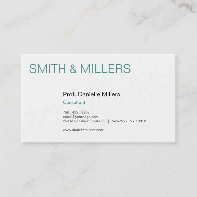 Cartão De Visita Para consultores (Frente)