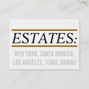 Cartão De Visita Para corretores e especialistas imobiliários