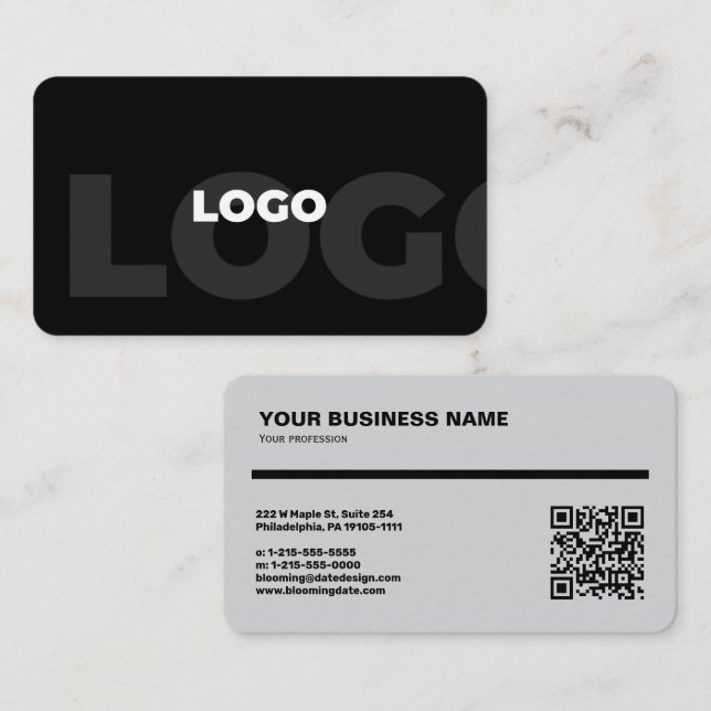 Cartão de visita para Empreendedor (Frente/Verso)