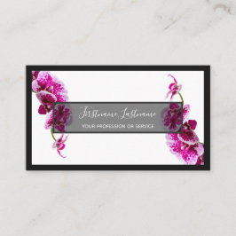 Cartão De Visita Para especialistas em floricultura, especialistas