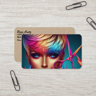 Cartão de visita para Hairstylist