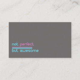 Cartão De Visita Para não aperfeiçoar mas impressionante!!