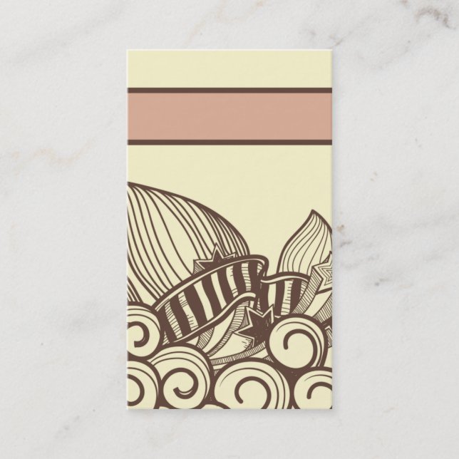 cartão de visita para o divertimento (Frente)