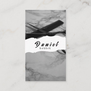 Cartão de visita para o estilo perfeito do cabelo