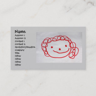 Cartão de visita para o excelente do centro de dia