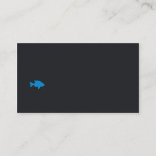 cartão de visita para o marisco, aquário,