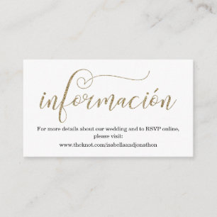 Cartão de Visita para o Site de Caligrafia Espanho