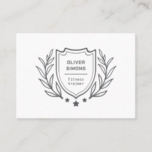 Cartão de visita para treinador de Malhações