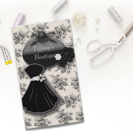 Cartão De Visita Paris Dressmaker Tailor Dress Fashion Boutique