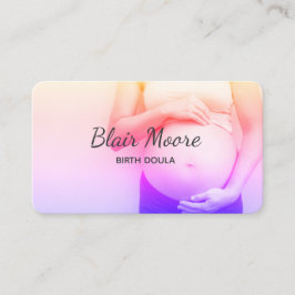 Cartão De Visita Parteira Birth Doula