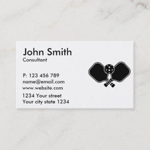 Cartão De Visita Pás de pancada