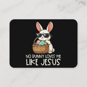 Cartão De Visita Páscoa Sem Coelhinho Me Ama Como Jesus Cristão