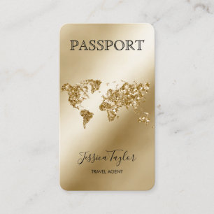 Cartão De Visita Passagem de embarque mundial de Viagem de Passapor