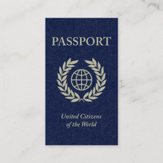 Cartão De Visita passaporte