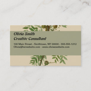 Cartão De Visita Pássaro Negro da Coroa Americana