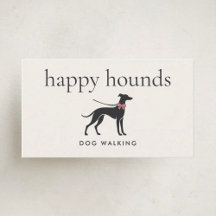 Passeador de Cães Clássico Elegante Minimalista Pa