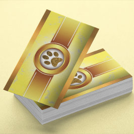 Cartão De Visita Passeador de Cães Divertido Babá de Animais Petisc