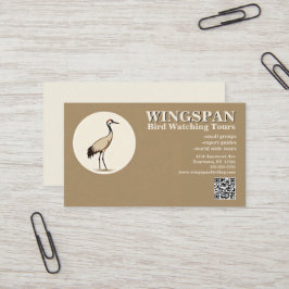 Cartão De Visita Passeios de observação de aves Turismo de vida sel