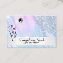 *~* Pastel Floral Moon Mandala Foil