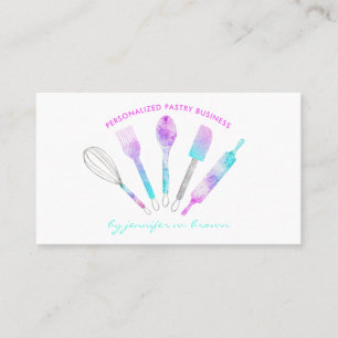Cartão De Visita Pastelaria de Literatura
