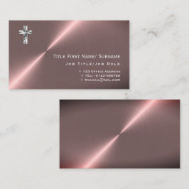 Cartão De Visita Pastor Deacon Clergy Faith