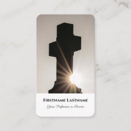 Cartão De Visita Pastor mortificante espiritual curandeiro sagrado