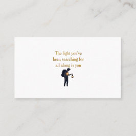 Cartão De Visita Path To Mindfulness And Success Collection 