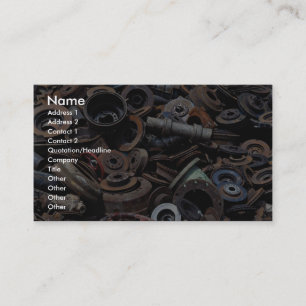 Cartão De Visita Peças do freio