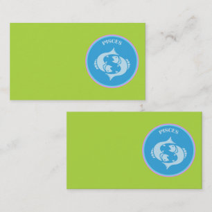 Cartão de visita peixes