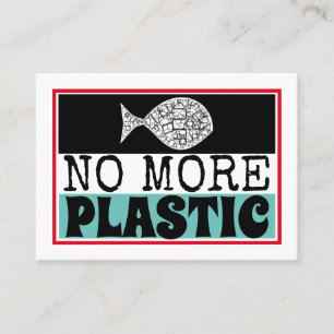 Cartão De Visita Peixes Plásticos, Ponto de Reunião sobre Altera