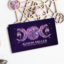 Cartão De Visita Pentagrama, protagonista tripla, arco de aquarela