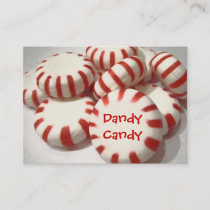 Cartão De Visita Peppermints