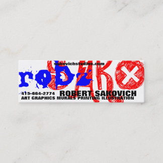 Cartão de visita pequeno