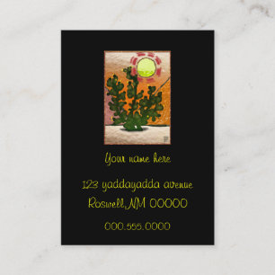 Cartão De Visita pera espinhosa