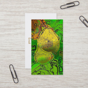 CARTÃO DE VISITA PERAS